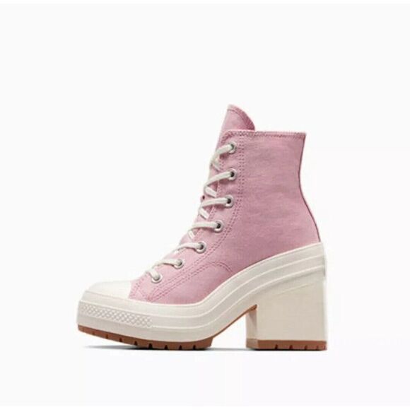 Converse Chuck 70 De Luxe Heel Womens 7 Pink Limited Edition A06433C - Picture 3 of 6